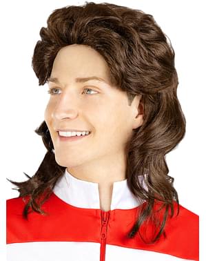 1980s Mullet Wig for men