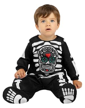 Бебешки костюм на скелет – Деня на мъртвите