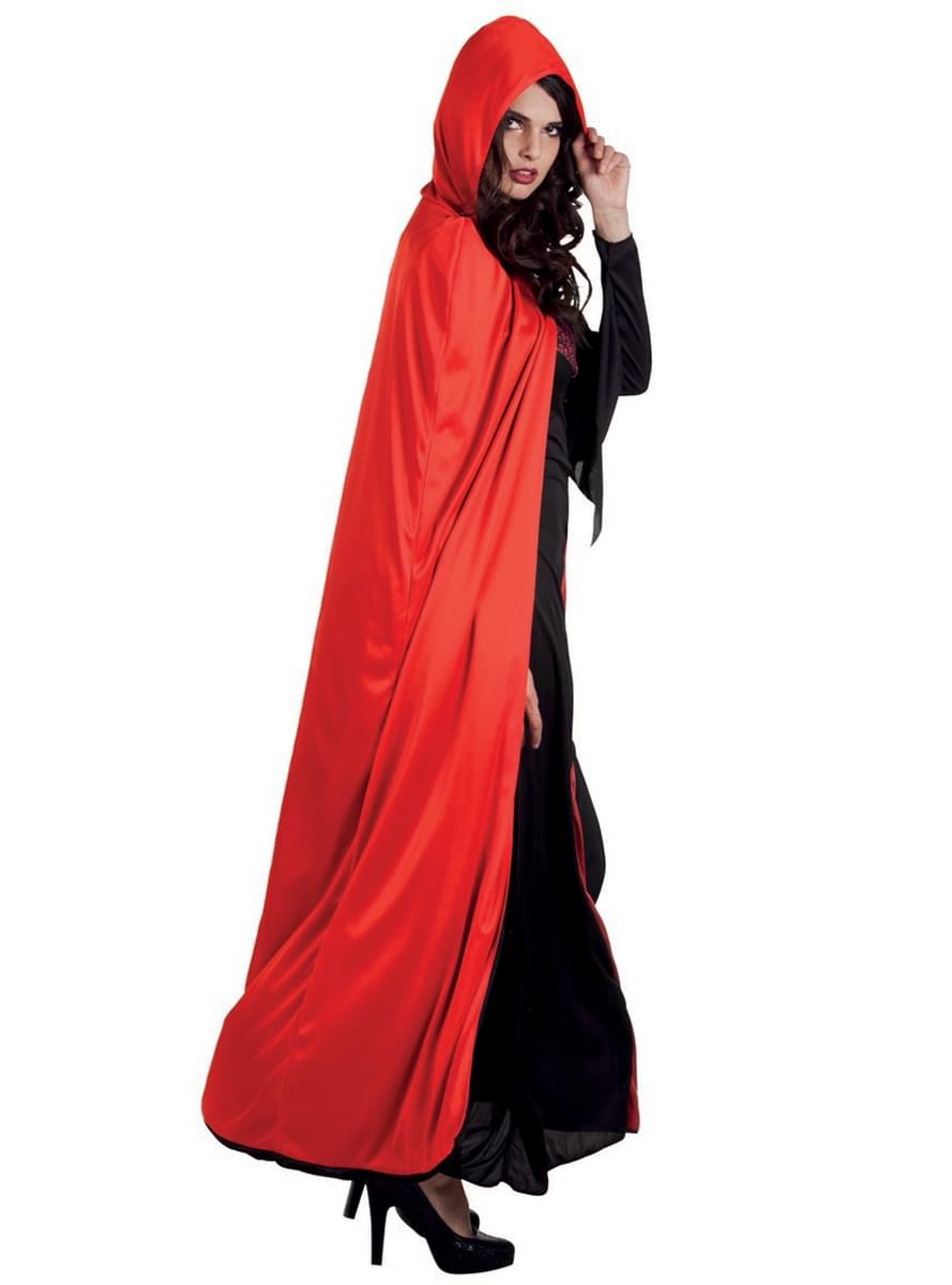 Adult's Reversible Count Dracula Hooded Cape. Express delivery | Funidelia