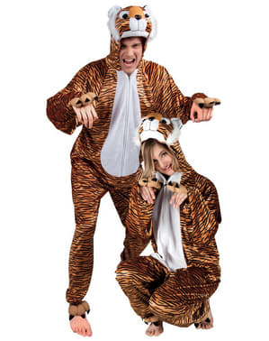 Yetişkin Dolması Tiger Kostüm