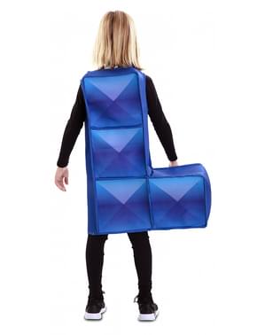 Costum albastru pentru copii Tetris