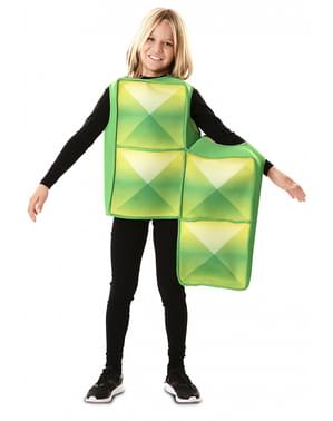 Groen Tetris Kostuum voor kinderen