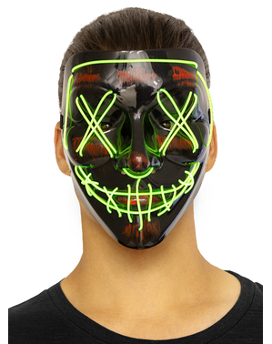 LED maska ​​za noč čarovnic