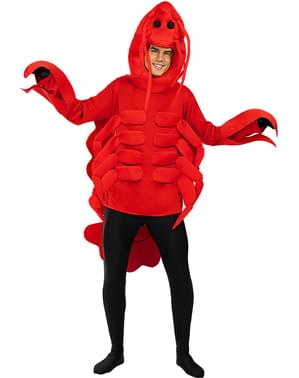 Humar (lobster) kostume fyrir fullorðna