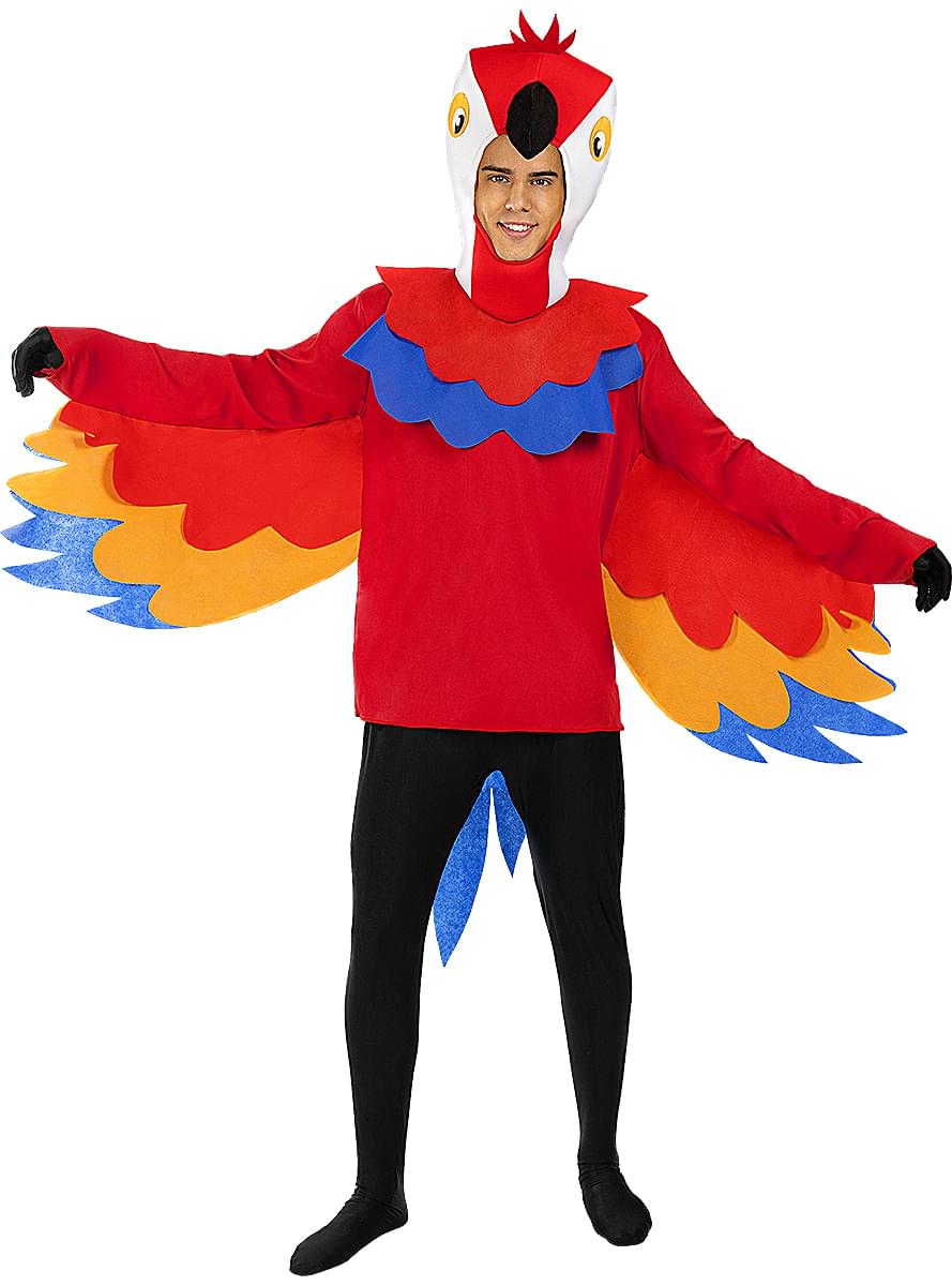 Papegaai kostuum voor volwassenen