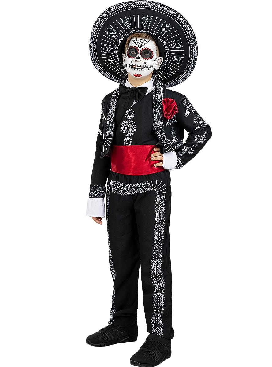 Kostým Dia de los Muertos pro chlapce
