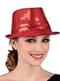 Sombrero rojo de lentejuelas para adulto
