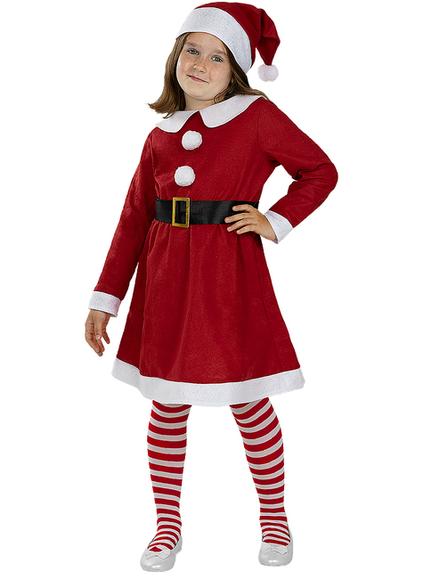 Mrs Claus Costume for Girls