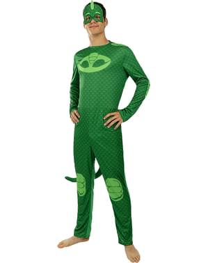 Gekko kostüüm täiskasvanutele - Pj Masks
