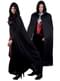 Adult's Classic Black Hooded Cape