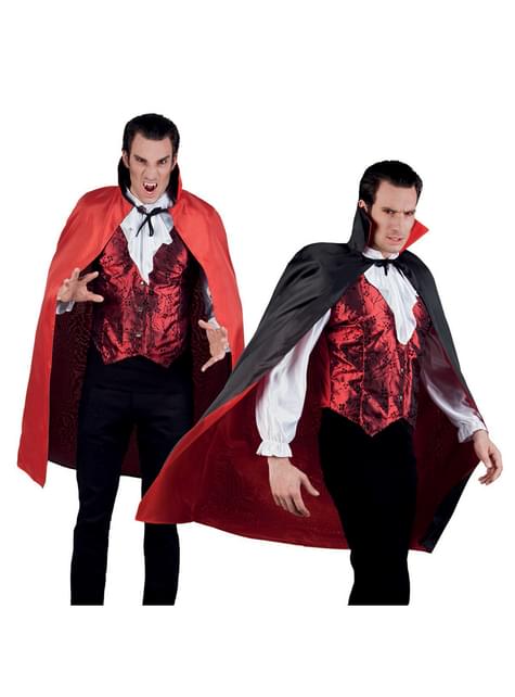 Cape Blodig vampyr vändbar för vuxen