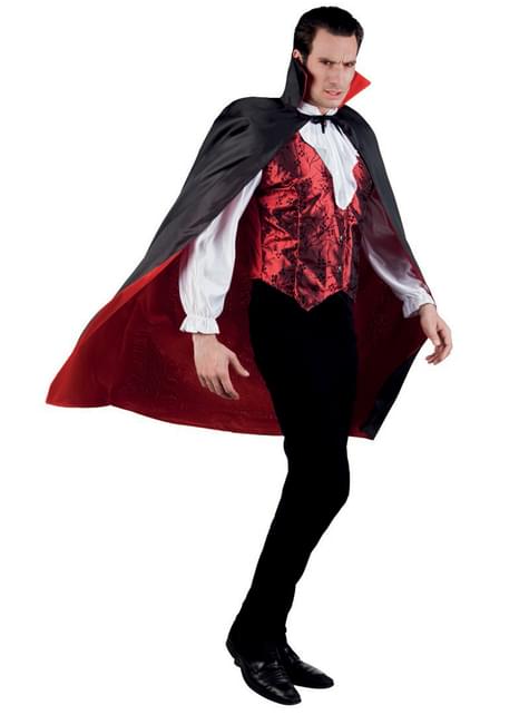 Cape Blodig vampyr vändbar för vuxen