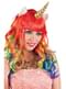 Perruque licorne multicolore femme