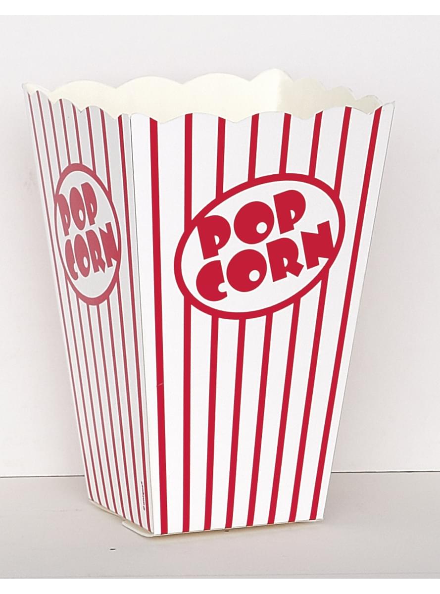 10 Popcorn Boxes (16 x 11cm) - Popcorn