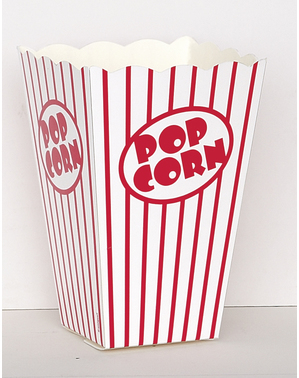 10 Popcorn Boxes (16 x 11cm) - Popcorn