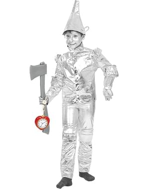 Tin Man Kostyme til Gutter The Wizard of Oz