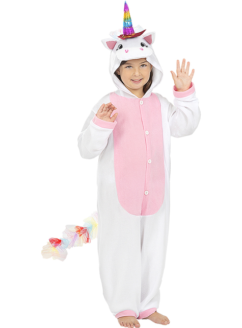 Korting vitamine Stap Roze Eenhoorn Onesie Kostuum voor kinderen. De coolste | Funidelia