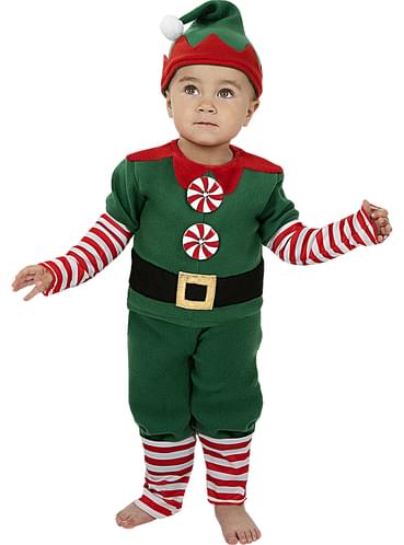 Christmas Elf Costume for Babies Funidelia