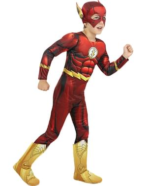Muskuløs Flash Kostume til Drenge - The Flash