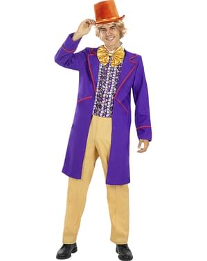 Костюм на Willy Wonka за мъже (Чарли и шоколадовата фабрика)