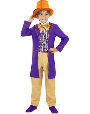 Kostým Willyho Wonku pre deti - Charlie a továreň na čokoládu
