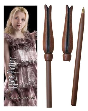 Set kouzelná hůlka a záložka Luna Láskorádová - Harry Potter