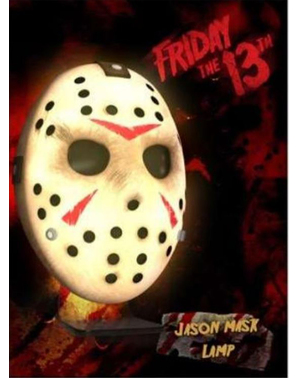 Lampa Pátek třináctého Jasonova maska - Pátek třináctého