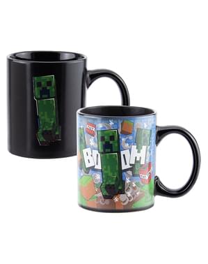 Creeper Colour Changing Mug - Minecraft