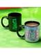 Caneca de Creeper muda cor - Minecraft