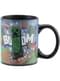 Caneca de Creeper muda cor - Minecraft
