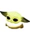 Lampada Baby Yoda 3D - The Mandalorian