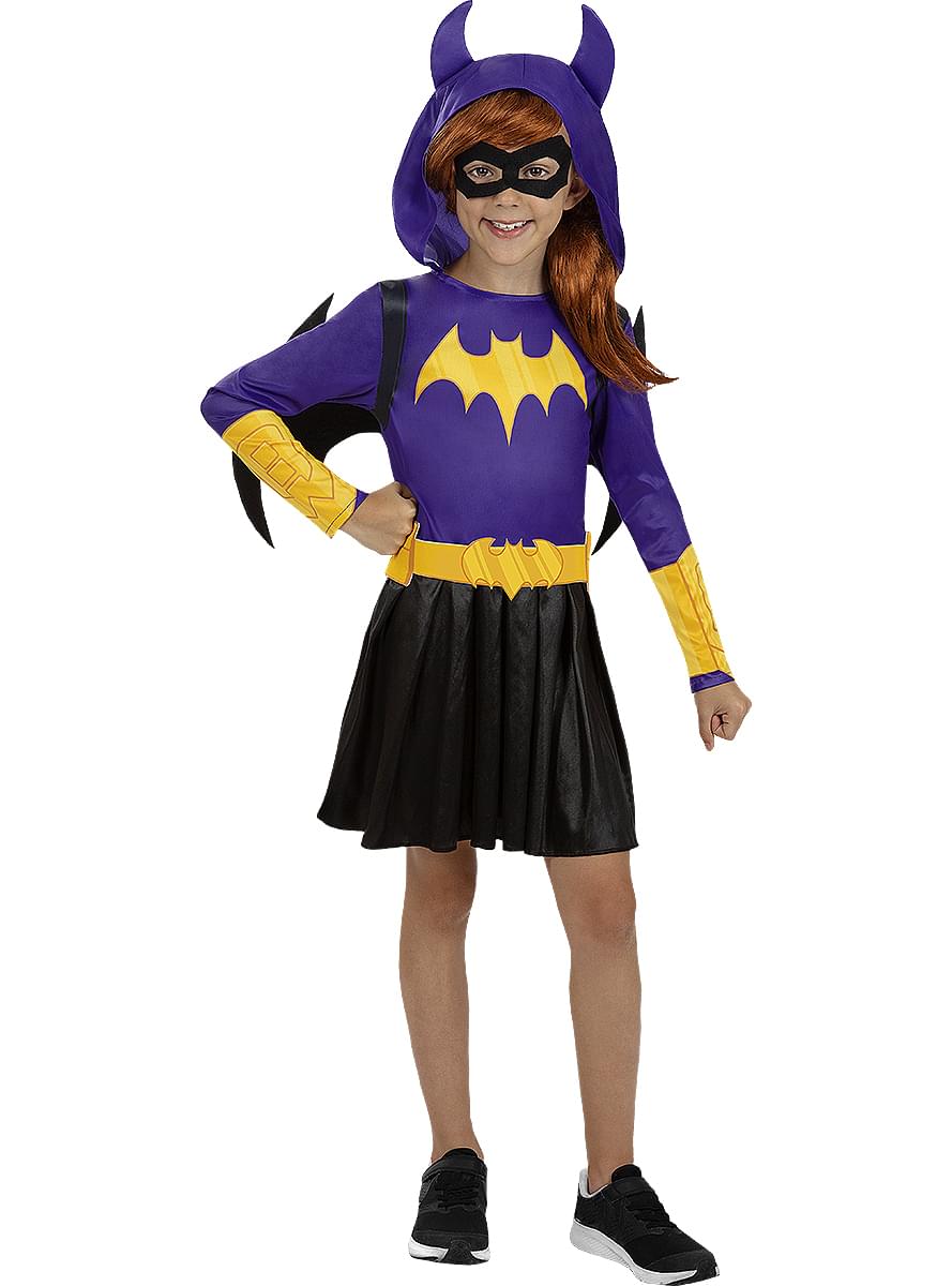 Batgirl Superhero Girls DC Kostüm für Mädchen. 24h Versand | Funidelia