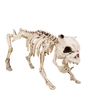 Dekorativní figura psí kostra