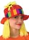 Sombrero de payaso de circo para mujer
