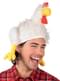 Gorro de galinha poedeira para adulto