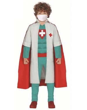 maskeraddräkt Super Doktor Hjälte för barn