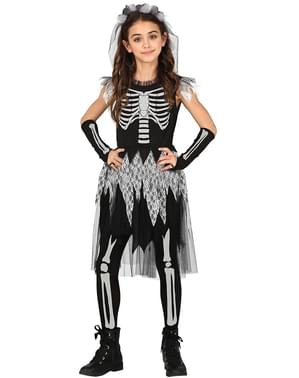 Costum de mireasă schelet pentru fete