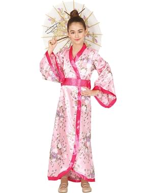 Kimono de Geisha para fille
