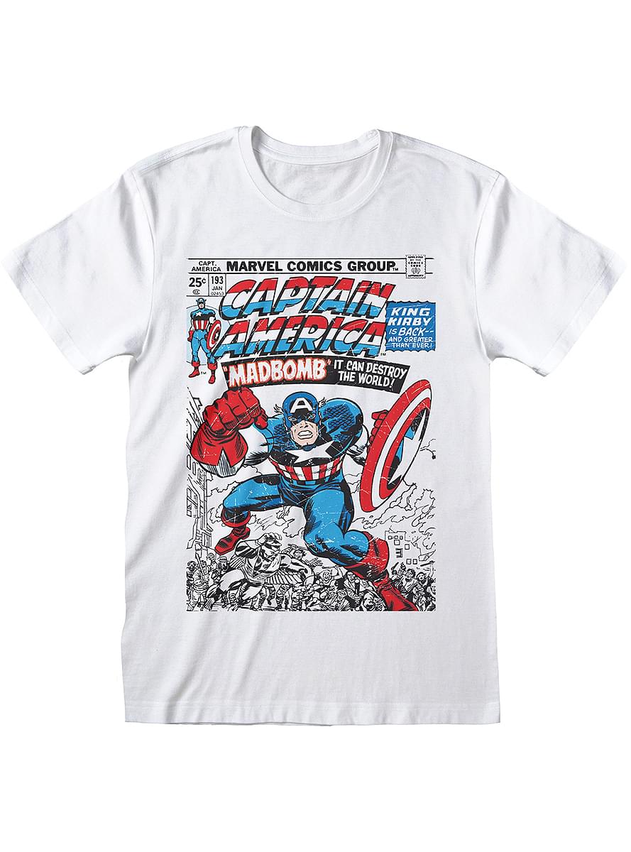T-shirt του Captain America Comics για ενήλικες - Marvel