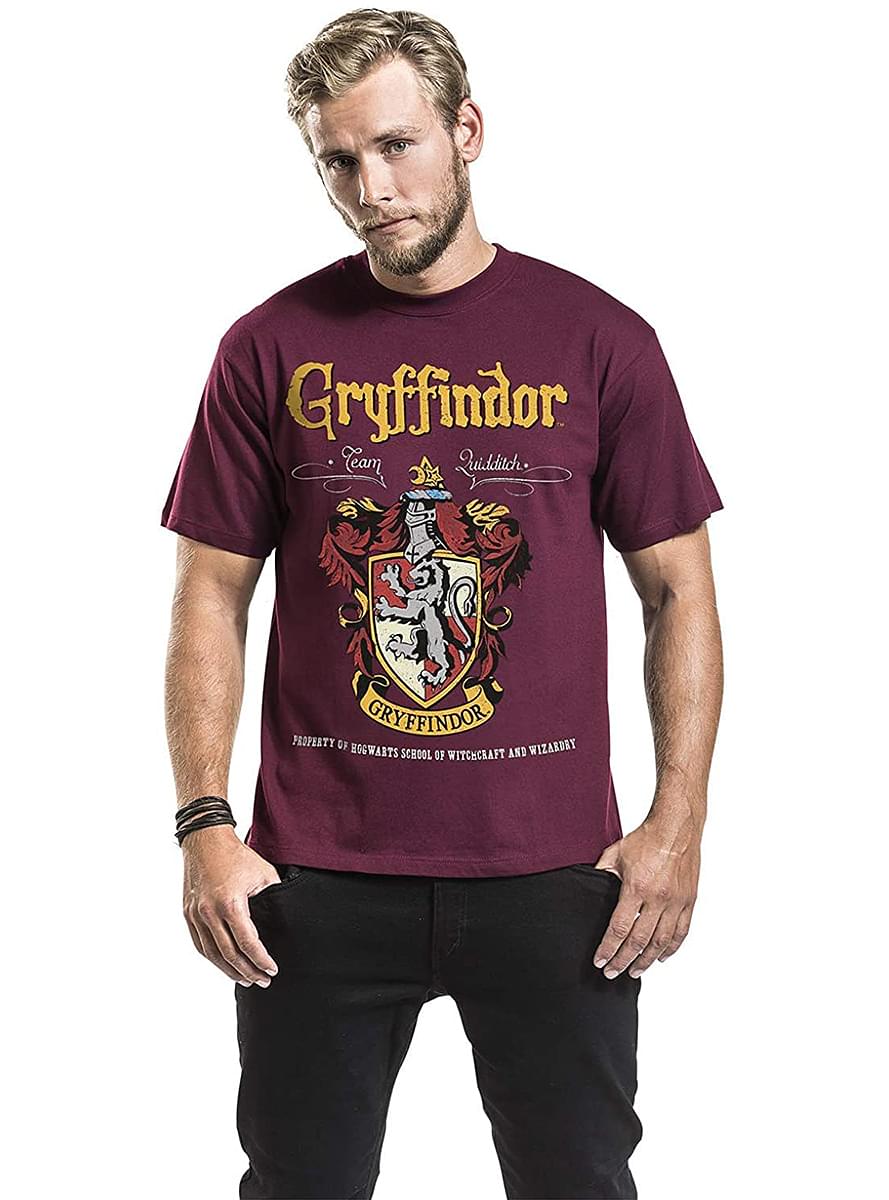 Maglietta con logo Grifondoro per adulti - Harry Potter
