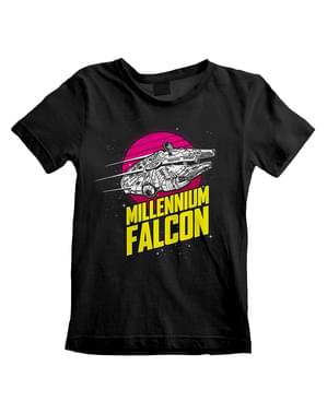Millennium Falcon T-shirt til Drenge - Star Wars
