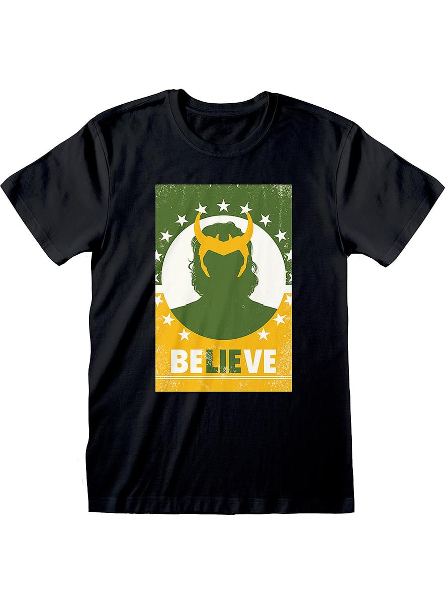 Loki Believe T-kreklis pieaugušajiem - Marvel