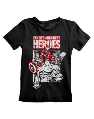 Marvel Heroes T-shirt til Drenge - Marvel