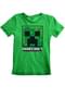 Creeper andlit T-síða fyrir dreng - Minecraft