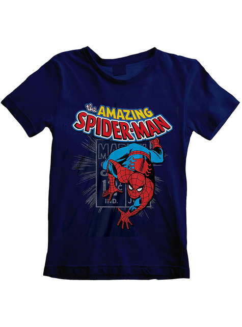 Spiderman Comics T-Shirt for Boys - Marvel