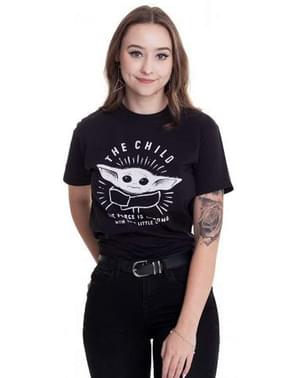 T-shirtThe Mandalorian The force is Strong adulte - Star Wars