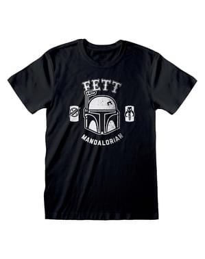 Fett Mandalorian T -shirt til Voksne - Star Wars