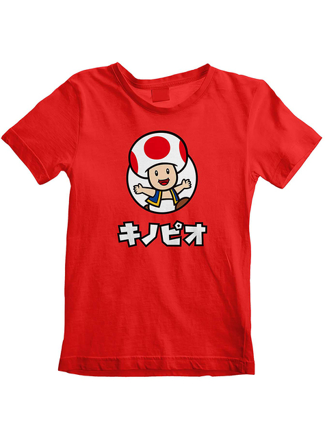 Camiseta de Toad para niño - Super Mario