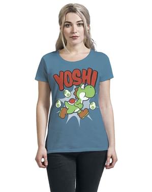 T-shirt de Yoshi para mulher - Super Mario