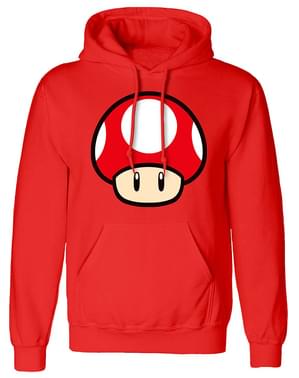 Sudadera Mario champiñón rojo - Super Mario